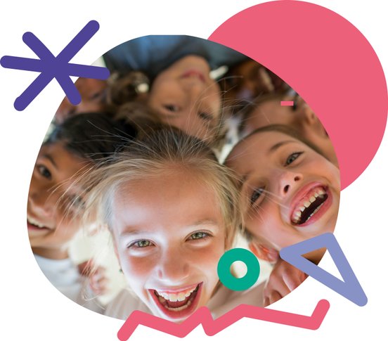 Kinder lachen